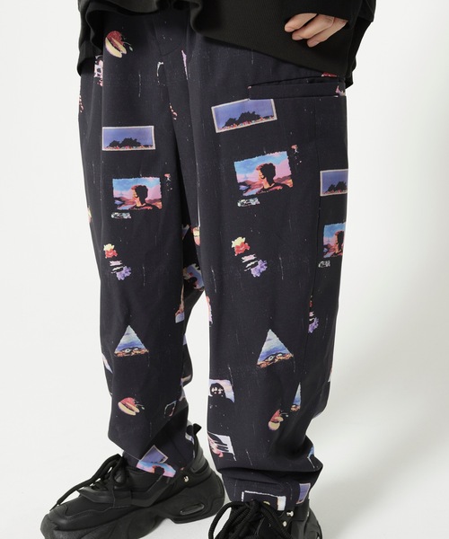 STOF（ストフ）の「PEDESTRIAN WIDE PANTS（その他パンツ・メンズ・ブラック/グリーン・S/M）」の9枚目の写真