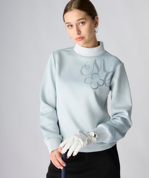 セール】【marie claire:マリ.クレール】レディース長袖モックネック