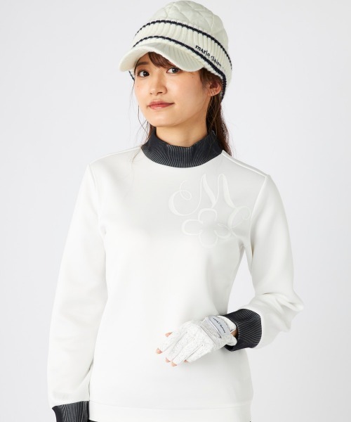 セール】【marie claire:マリ.クレール】レディース長袖モックネック