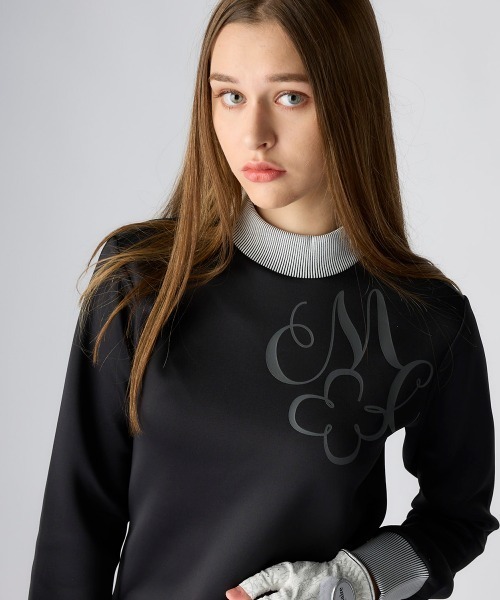 セール】【marie claire:マリ.クレール】レディース長袖モックネック