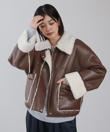 Bou Jeloud | レザーボアブルゾン(ブルゾン)