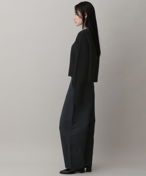 A part by(アパートバイ)の「ケーブルニットプルオーバー(ニット/セーター・レディース・ブラック/アイボリー/イエロー系その他/レッド・FREE)」の14枚目の写真