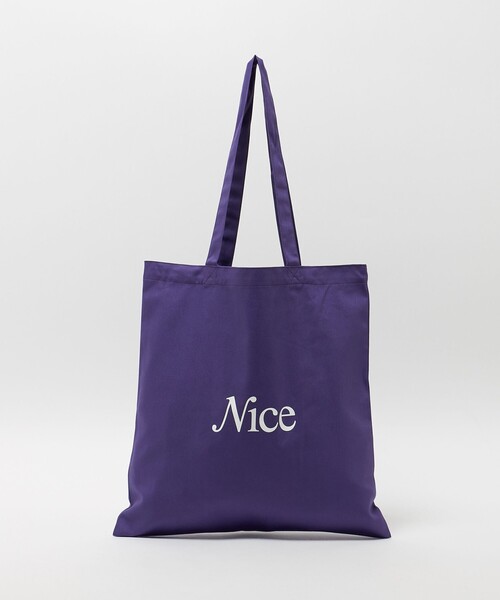 NICE WEATHER＞SIGNATURE ロゴ トートバッグ 2（トートバッグ）｜NICE
