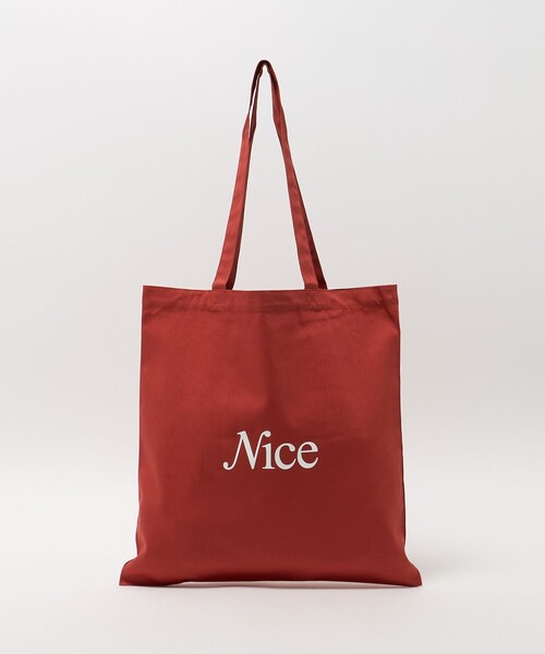 NICE WEATHER＞SIGNATURE ロゴ トートバッグ 2（トートバッグ）｜NICE