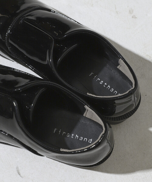 Firsthand（ファーストハンド）の「Firsthand/ファーストハンド エナメル ローファー / 4cmヒール (22.5～24.5cmサイズ展開)（ローファー・レディース・ブラウン/ブラック・LARGE/MEDIUM/SMALL）」の18枚目の写真