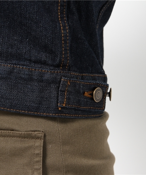 Chico（チコ）の「【who's who Chico】 デニムGジャン（デニムジャケット・レディース・ネイビー・FREE）」の10枚目の写真