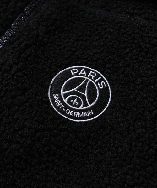 PARIS SAINT-GERMAIN（パリサンジェルマン）の「【Paris Saint-Germain/パリサンジェルマン】2WAYリバーシブルナイロンボアジャケット（ブルゾン・メンズ・ブラック×ベージュ/ブラック×ブラック・XL/M/L）」の12枚目の写真