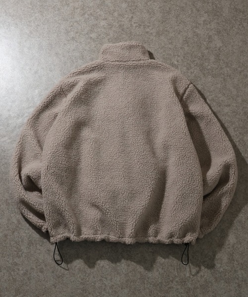 PARIS SAINT-GERMAIN（パリサンジェルマン）の「【Paris Saint-Germain/パリサンジェルマン】2WAYリバーシブルナイロンボアジャケット（ブルゾン・メンズ・ブラック×ベージュ/ブラック×ブラック・XL/M/L）」の5枚目の写真