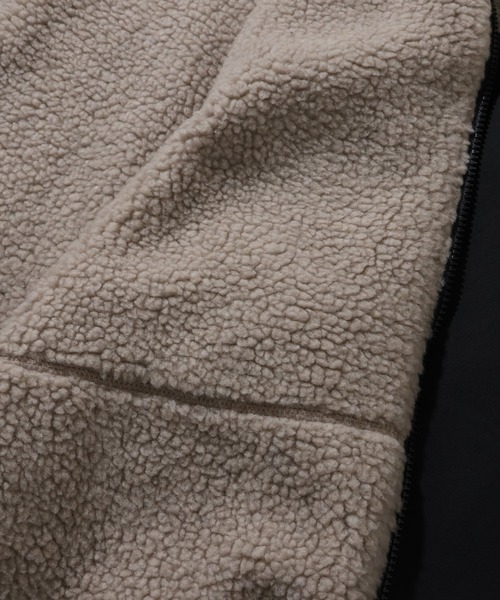 PARIS SAINT-GERMAIN（パリサンジェルマン）の「【Paris Saint-Germain/パリサンジェルマン】2WAYリバーシブルナイロンボアジャケット（ブルゾン・メンズ・ブラック×ベージュ/ブラック×ブラック・XL/M/L）」の22枚目の写真