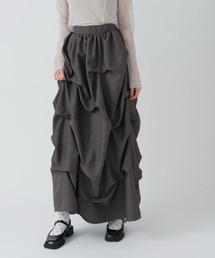 mellowneon | ランダムタックスカート(スカート)