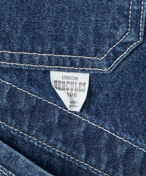 FRAMeWORK(フレームワーク)の「UNION HERCULES/ユニオンヘラクレス MADE ジップブルゾン(デニムジャケット・レディース・ネイビー・FREE)」の9枚目の写真