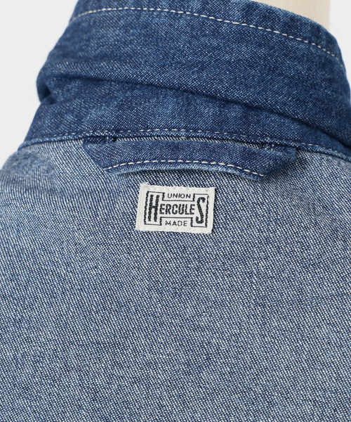 FRAMeWORK(フレームワーク)の「UNION HERCULES/ユニオンヘラクレス MADE ジップブルゾン(デニムジャケット・レディース・ネイビー・FREE)」の2枚目の写真