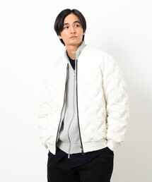 COMME CA ISM（コムサイズム）の「シームレスダウン MA-1 ブルゾン（ダウンジャケット/コート）」