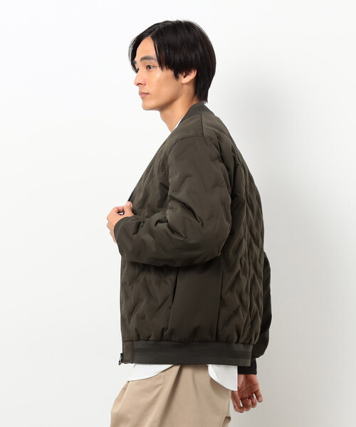 COMME CA ISM（コムサイズム）の「シームレスダウン MA-1 ブルゾン（ダウンジャケット/コート・メンズ・ホワイト/カーキ/ブラック・LARGE/MEDIUM）」の20枚目の写真