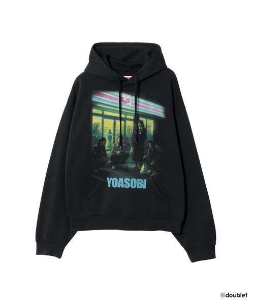NIGHT OUT HOODIE CONBINI（パーカー）｜YOASOBI × doublet（ヨアソビ