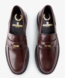 FRED PERRY(tbhy[)George Cox X Fred Perry Penny Loafer Leather^W[WERbNX yj[[t@[([t@[)