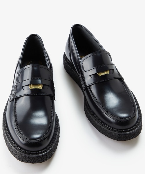 George Cox X Fred Perry Penny Loafer Leather／ジョージ・コックス