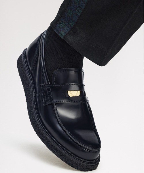 George Cox X Fred Perry Penny Loafer Leather／ジョージ・コックス