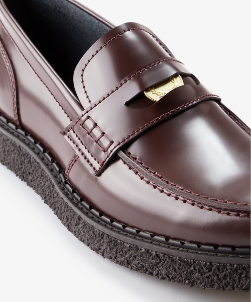George Cox X Fred Perry Penny Loafer Leather／ジョージ・コックス