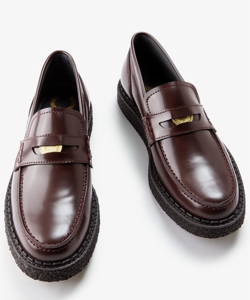 George Cox X Fred Perry Penny Loafer Leather／ジョージ・コックス
