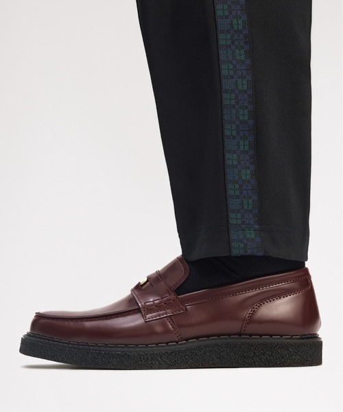 George Cox X Fred Perry Penny Loafer Leather／ジョージ・コックス
