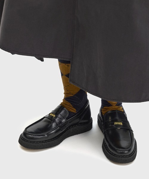 George Cox X Fred Perry Penny Loafer Leather／ジョージ・コックス
