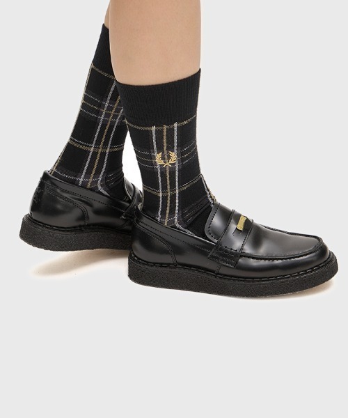 George Cox X Fred Perry Penny Loafer Leather／ジョージ・コックス