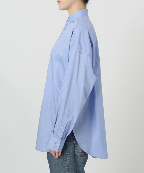 FRAMeWORK（フレームワーク）の「LONG-シャツ（シャツ/ブラウス・レディース・ネイビー/ホワイト/ブルー・FREE）」の20枚目の写真