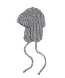 PUNYUS（プニュズ）の「耳あて付きニット帽（ニットキャップ/ビーニー）」