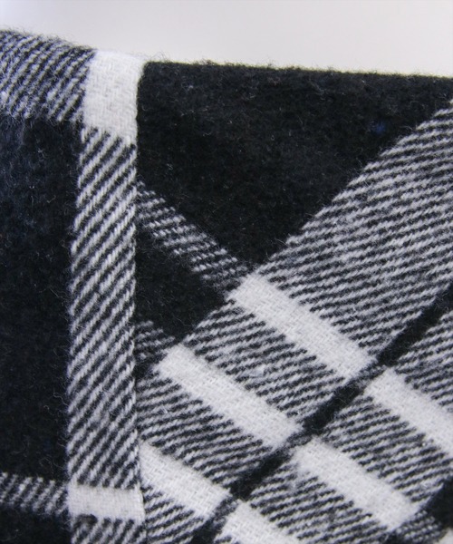 clear（クリア）の「チェック柄バックレースアップボックスプリーツスカート[着回し力抜群 ガーリー ミニ]（スカート・レディース・ブラック/ブラウン/ベージュ・F）」の17枚目の写真