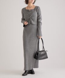 mystic | ニットビスチェ付き ワンピース(ワンピース)