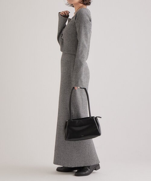 ニットビスチェ付き ワンピース（ワンピース）｜mystic（ミスティック