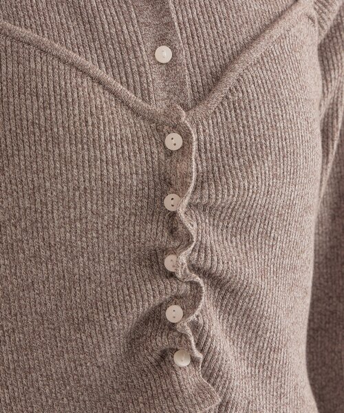 ニットビスチェ付き ワンピース（ワンピース）｜mystic（ミスティック