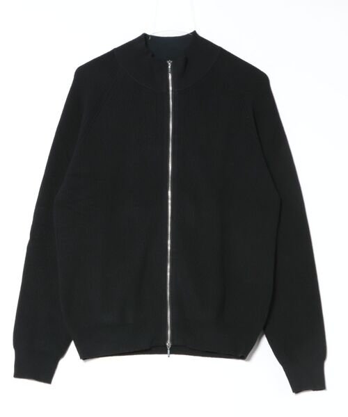 m.f.editorial（エムエフエディトリアル）の「【ウォッシャブル ウール混】m.f.エディトリアル メンズ 畦 ドライバーズ ニットアウター（カーディガン/ボレロ・メンズ・グレー系その他2/ブラック・LARGE/X-LARGE/MEDIUM）」の19枚目の写真