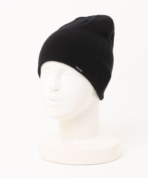 VOLCOM(ボルコム)の「VOLCOM V.CO SKULL BEANIE/ボルコムニットキャップ・ビーニー(ニットキャップ/ビーニー・メンズ・ブラック・FREE)」の2枚目の写真