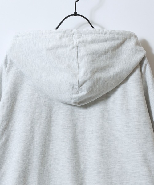SITRY(シトリー)の「Drawstring Mini French Terry Sweat Zip Hoodie/無地 カットデニム カモフラ柄 ドローコード オーバーサイズ ミニ裏毛 フルジップパーカー フーディー パーカー スウェット レディース メンズ(パーカー・メンズ・ブラック系その他/オートミール/スミクロ/ブルー系その他/グリーン系その他/ブラウン系その他・M/LL/L)」の15枚目の写真