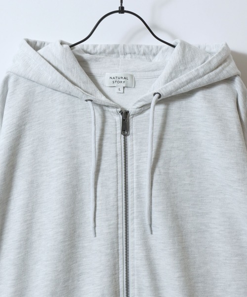 SITRY(シトリー)の「Drawstring Mini French Terry Sweat Zip Hoodie/無地 カットデニム カモフラ柄 ドローコード オーバーサイズ ミニ裏毛 フルジップパーカー フーディー パーカー スウェット レディース メンズ(パーカー・メンズ・ブラック系その他/オートミール/スミクロ/ブルー系その他/グリーン系その他/ブラウン系その他・M/LL/L)」の14枚目の写真