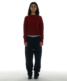 PARTIMENTO WOMEN（パルティメントウィメン）の「Double Waist Chino Pants_Navy（その他パンツ・レディース）」