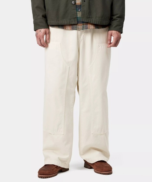 Carhartt WIP（カーハートダブリューアイピー）の「Carhartt WIP/カーハートダブリューアイピー ロンパン CRAWTON PANT I035657（その他パンツ・メンズ・カーキブラウン/アイボリー/ブラック・M/L/S）」の2枚目の写真