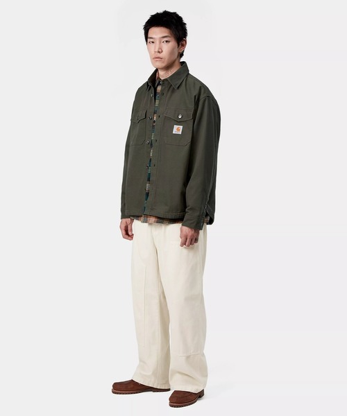 Carhartt WIP（カーハートダブリューアイピー）の「Carhartt WIP/カーハートダブリューアイピー ロンパン CRAWTON PANT I035657（その他パンツ・メンズ・カーキブラウン/アイボリー/ブラック・M/L/S）」の6枚目の写真