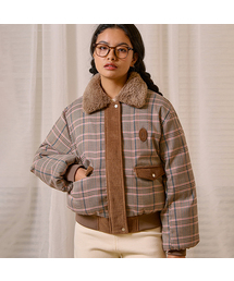 ウィティプファージャケット-ピンクチェック