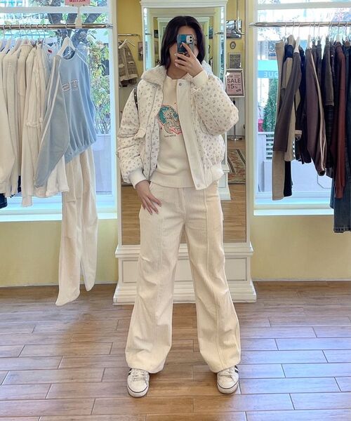 BITTER CELLS（ビターセルズ）の「ウィティプファージャケット-ピンクチェック（ダウンジャケット/コート・レディース・その他・FREE）」の9枚目の写真