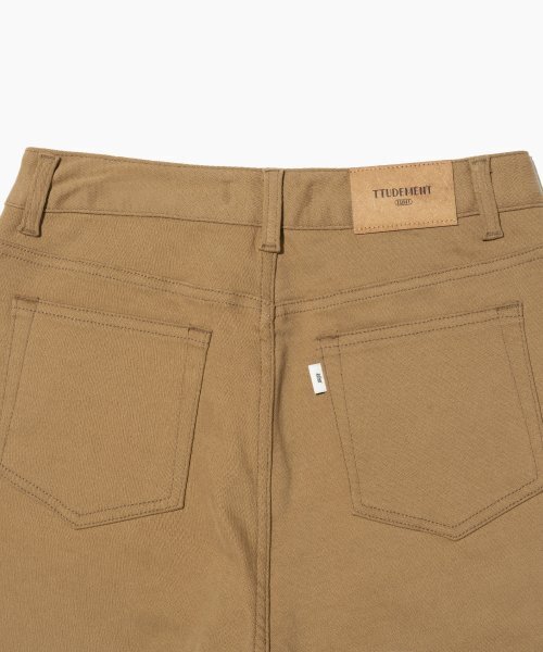 TTUDEMENT（トュードメント）の「COTTON BOOTSCUT PANTS CAMEL（その他パンツ・レディース・その他・SMALL/MEDIUM）」の6枚目の写真