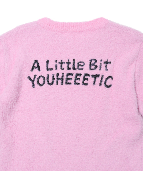 YOUHEE（ユヒ）の「YOUHEETIC LAYERED KNIT PINK（ニット/セーター・レディース・その他・FREE）」の5枚目の写真