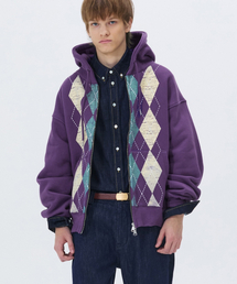 NOHANT LONELY グレー ジップアップパーカー 口コミ・レビュー｜☆NOHANT☆LONELY/LOVELY FLUFF HOODIE ZIP-UP