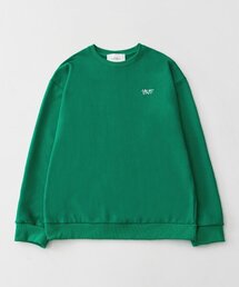 エッセンシャルオーバーサイズスウェットシャツ_グリーン