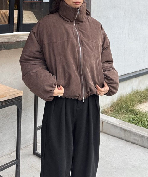 セール】ピーチスキンショートダウンジャケット（ダウンジャケット