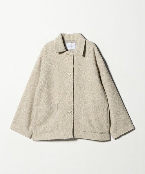A DAY IN THE LIFE UNITED ARROWS（アデイインザライフユナイテッドアローズ）の「ラメ ツイードライク カバーオール ＜A DAY IN THE LIFE＞（カバーオール・レディース・ベージュ/ダークグレー/ブラウン系・FREE）」の3枚目の写真