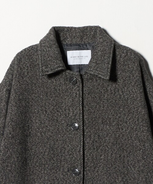 A DAY IN THE LIFE UNITED ARROWS（アデイインザライフユナイテッドアローズ）の「ラメ ツイードライク カバーオール ＜A DAY IN THE LIFE＞（カバーオール・レディース・ベージュ/ダークグレー/ブラウン系・FREE）」の11枚目の写真