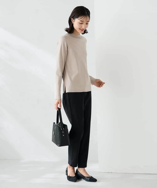 a.v.v（アーヴェヴェ）の「裏起毛ハイパーストレッチスリムパンツ（その他パンツ・レディース・グレー系その他/ブラック/チャコールグレー・34/36/40/38/42）」の13枚目の写真